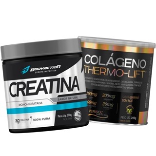 Creatina Pura 300g + Colágeno Verisol Thermo Lift 200g Nutrilibrium em Oferta na Shopee