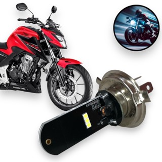 Lâmpada Led Moto Honda Cb 250 Twister H4 6000k Super Branca em Oferta na Shopee
