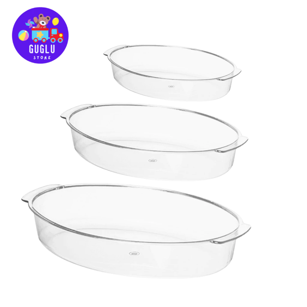 Kit 3 Travessas (Pequena,Média,Grande) - Acrílico — imagem 1