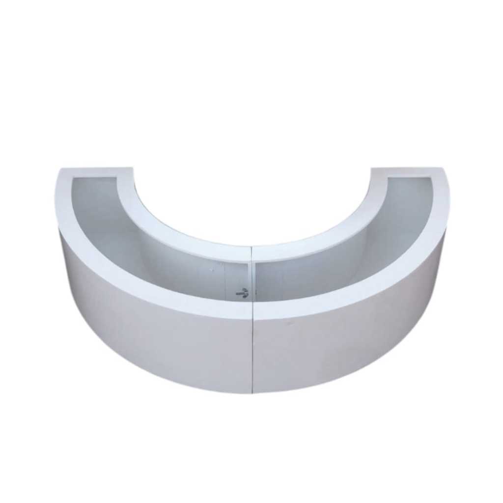 Canaleta Floreira Pintado Para Cilindro Grande MDF em Oferta na Shopee