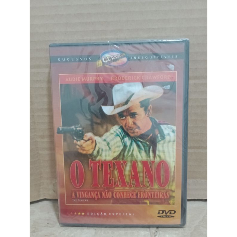 DVD O TEXANO- A VINGANÇA NÃO CONHECE FRONTEIRAS (ORIGINAL/LACRADO)