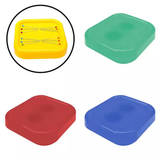 Kit Porta Alfinete Magnético Quadrado Colorido 3 Unidades SP450 para Costura em Oferta na Shopee