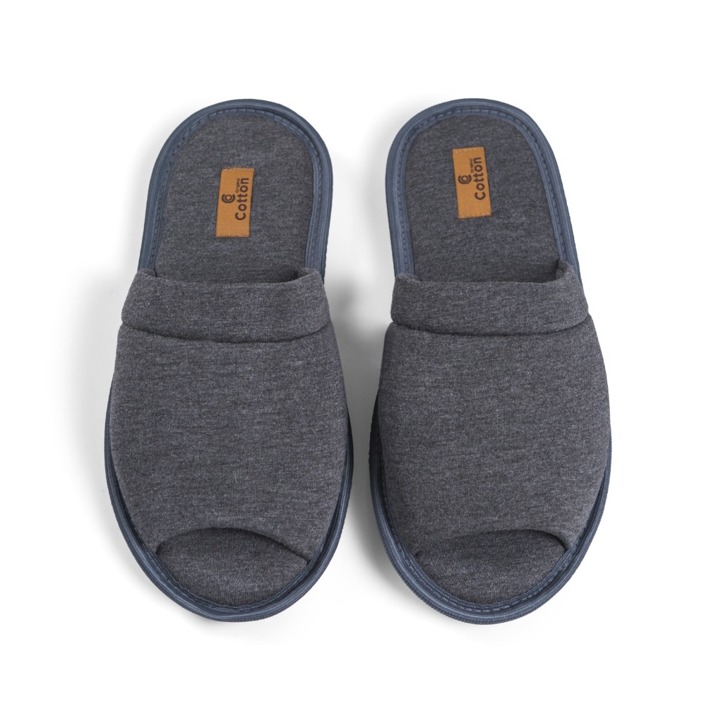 Pantufa Chinelo para Casa Masculino Antiderrapante Aberto para o Verão Leve Adulto Slide Pai Premium