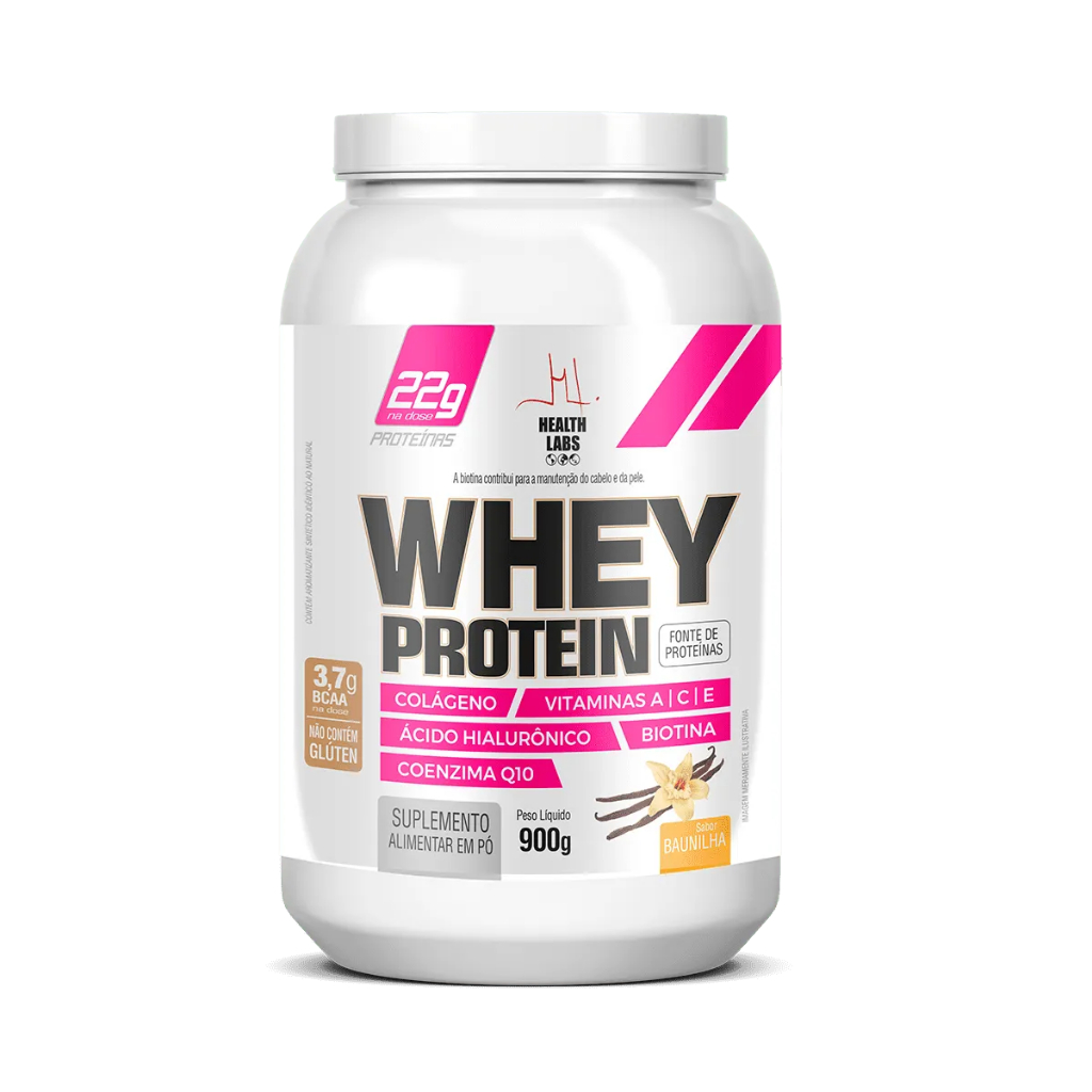 Whey Protein Feme 900g Baunilha - Health Labs
