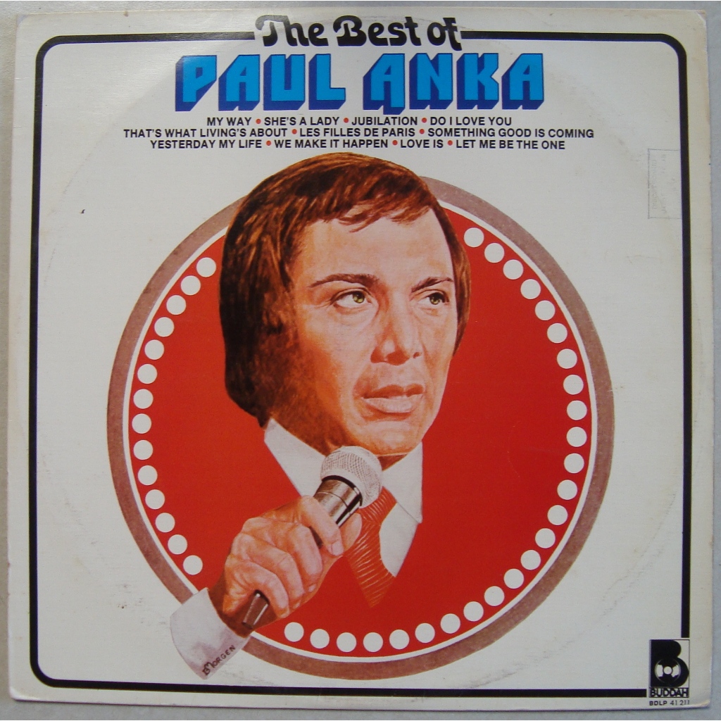 Lp The Best Of Paul Anka 1974, Disco De Vinil