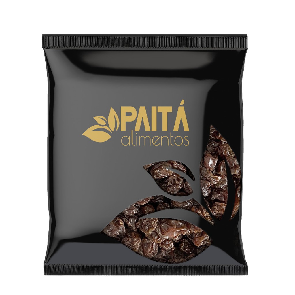 Uva Passa Preta | 1Kg  - Paitá Alimentos