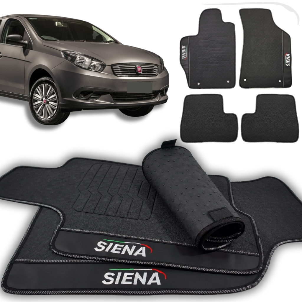 Tapete Siena 2013 2014 2015 2016 2017 2018 Borracha Personalizado Linha Premium Impermeável