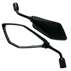 Par De Espelho Retrovisor Modelo Z400 MINI Rosca Honda/Yamaha 10mm