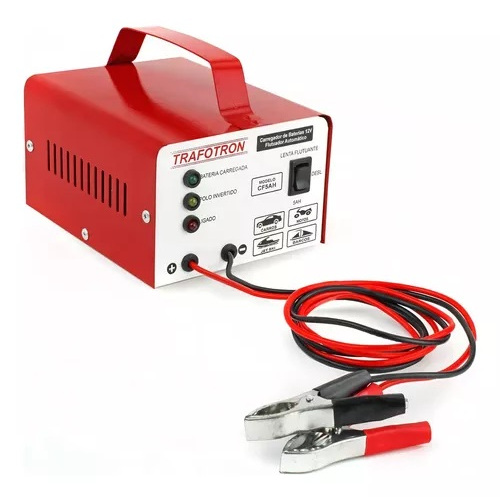 Carregador De Bateria 12V Automotivo Carro Moto Caminhao Inteligente 5 amperes  Bivolt
