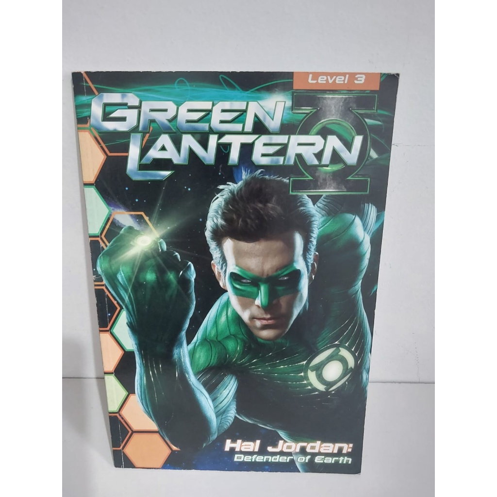 Livro  - Green Lantern - Level 3 - Defender of Earth - Hal Jordan