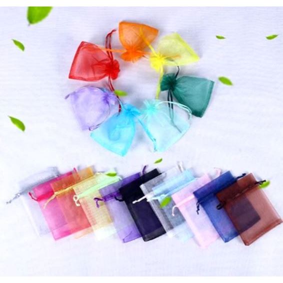 Kit 10/20/30/40 Saquinho Organza 12 X 9cm Lembrancinha Natal Jóia Casamento em Oferta na Shopee