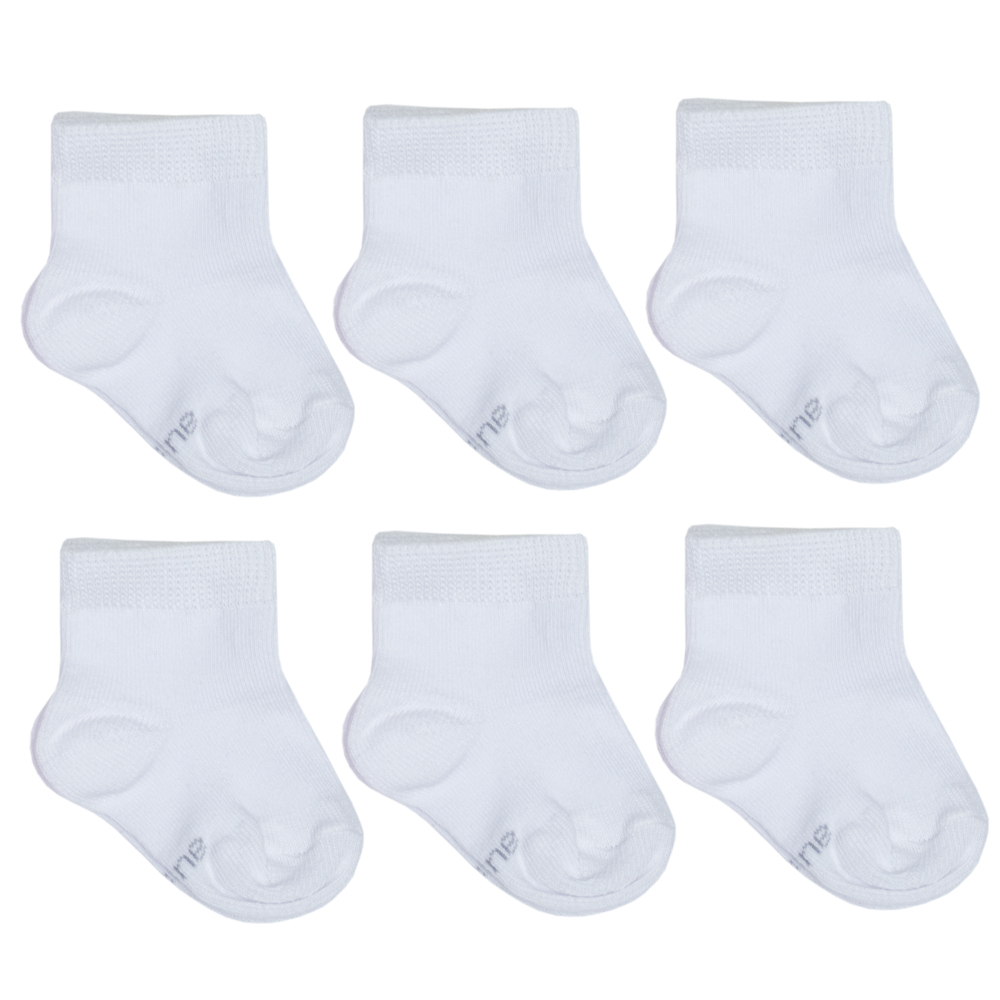 kit Meias para Bebê Menino ou Menina Branca ou Colorida em Oferta na Shopee