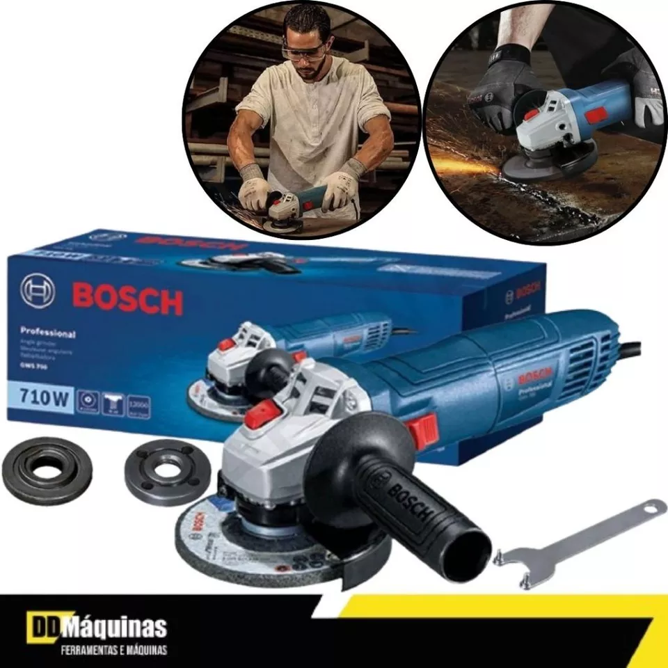 Esmerilhadeira GWS 700 710W 220V - BOSCH