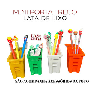 MINI PORTA TRECO DE LATA DE LIXO