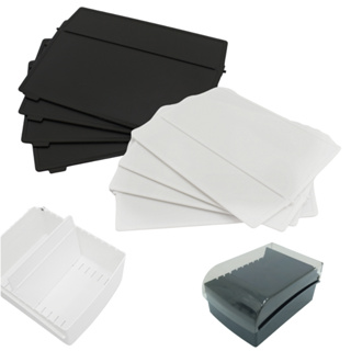 Divisórias organizadoras para fichário de mesa Maxcril 4x6 5x8 ou 6x9 em Oferta na Shopee