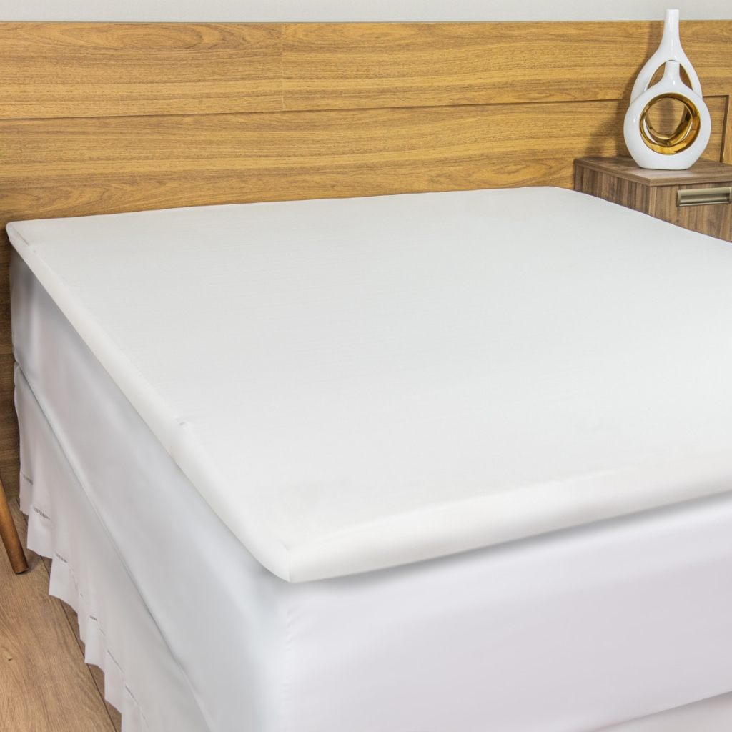 Pillow Top Casal Protetor de colchão Ergonômico de Espuma que se Molda ao Corpo em Oferta na Shopee