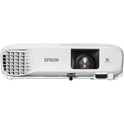 EPSON Projetor Powerlite E20, 3400 Lúmens, XGA, HDMI, Branco