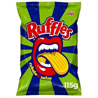 Batata Ruffles Cebola & Salsa 115g Elma Chips em Oferta na Shopee