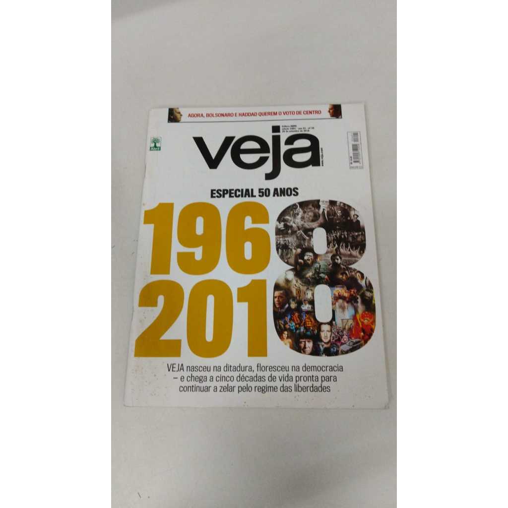 Revista Veja 39 Política Bolsonaro Haddad 12589