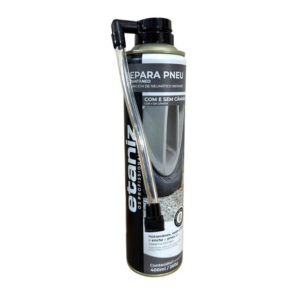 Kit com 6 Reparador de Pneus 400ML/260G Etaniz Chesy em Oferta na Shopee