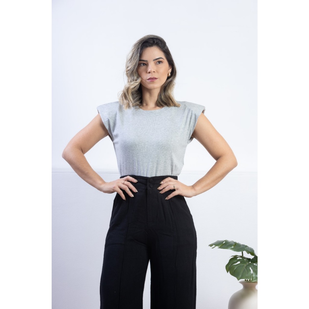 CAMISETA REGATA MUSCLE TEE DE ALGODÃO em Oferta na Shopee