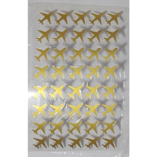 Cartela aviões termocolante - 1,5 cm em Oferta na Shopee
