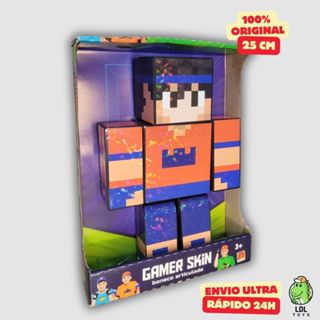 Boneco Gamer Skin Familia Arqueira Articulado Gamer Skin Hey Davi Youtuber 25cm Algazarra em Oferta na Shopee