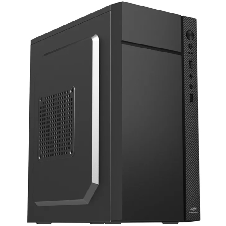 Gabinete  com fonte 200w  preto
