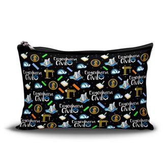 Necessaire Engenharia Civil Simples | Bolsa Organizadora para Estudante em Oferta na Shopee