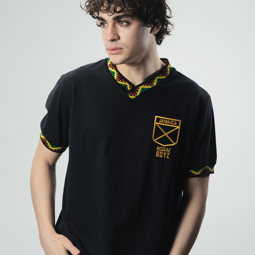 Camisa Jamaica Retrô Rasta Masculina Oficial