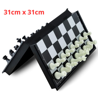 Jogo Xadrez Tabuleiro Magnético Profissional Dobrável C/ Imã (25x25cm) (31x31cm) Pronta Entrega em Oferta na Shopee