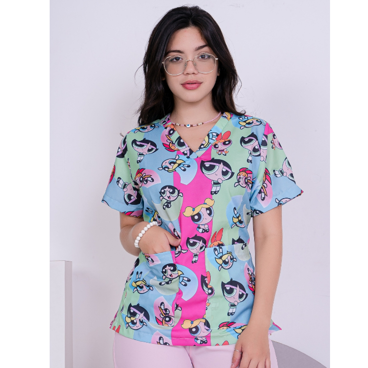 Bata Feminina Acinturada Personagens de Desenhos em Oferta na Shopee