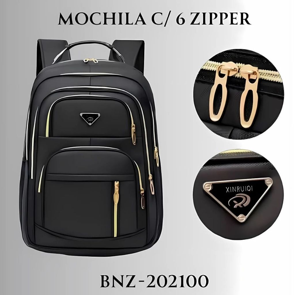 Mochila Impermeavel (202098/202100) Resistente, Compartimento Notebook 18" Cabo de Aco Saida USB  REFORÇADA em Oferta na Shopee
