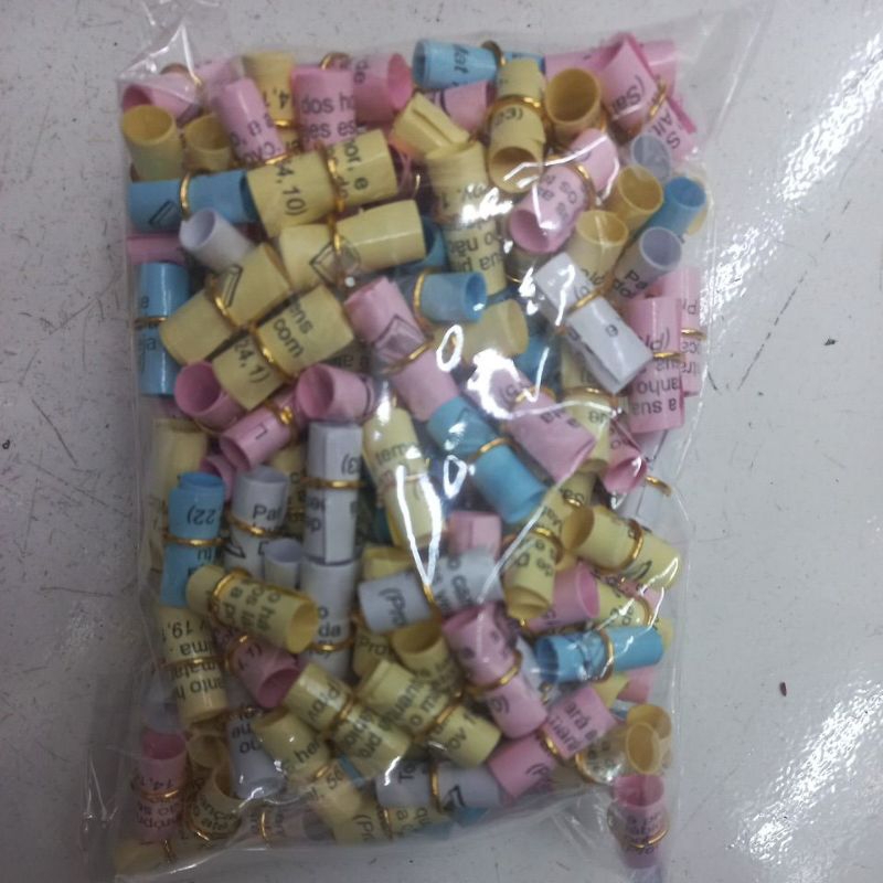 promessas enroladas enroladinhos 100 promessas caixa de promessas