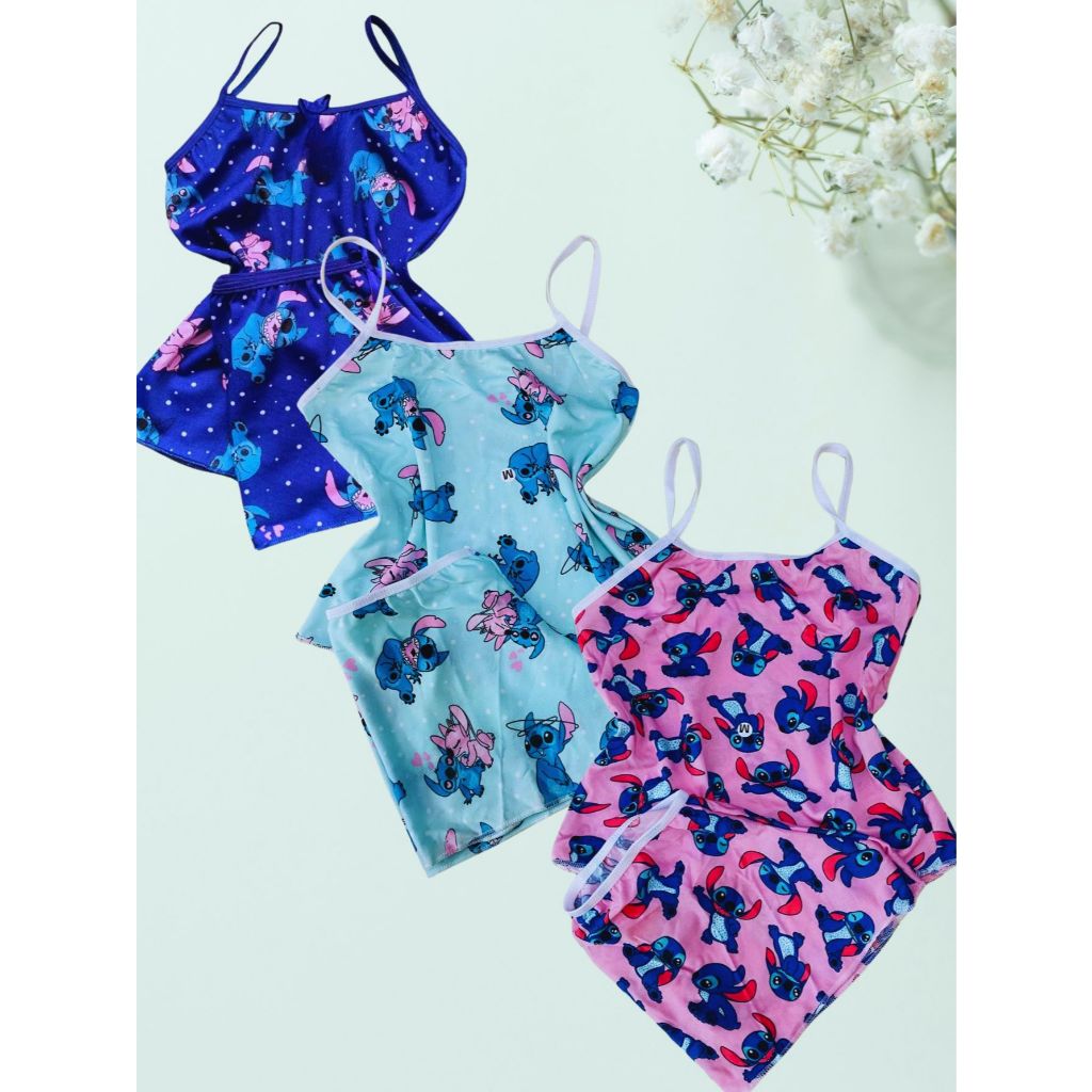 Kit 3 Pijamas PERSONGENS baby Doll