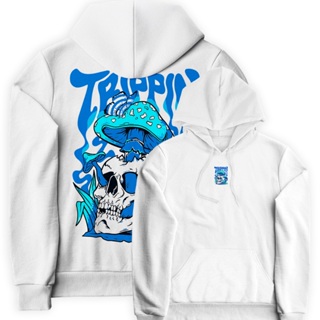 Casaco Moletom Blusa De Frio Caveira Cogumelo Tripping Streetwaer em Oferta na Shopee