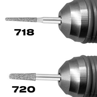 Brocas Diamantada 718 720 Cutícula Unha Motor Kit Brocas — imagem 2 de 2
