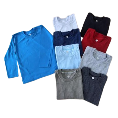 Camiseta Masculina Infantil Manga Comprida em Oferta na Shopee