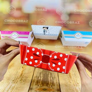 10 CESTINHAS PARA LEMBRANCINHAS DE FESTA - 5X7X11 PAPEL (NC TOYS) em Oferta na Shopee