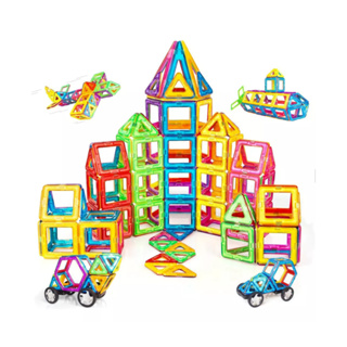 Brinquedo de Montar Blocos Magnéticos Educativo 168 Peças em Oferta na Shopee