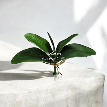 Folhagem Artificial de Orquídea Catleya - Perfeita para Decorações Sofisticadas