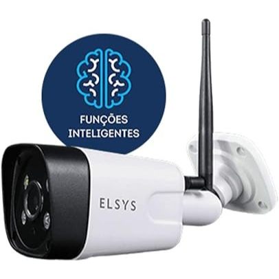 Câmera de segurança Elsys ESC-WB3F, Wi-Fi, Full HD 1080p - Cameras & Drones