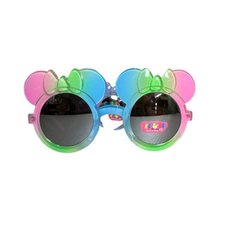 Oculos infantil OC-02 Minnie Mouse Colorido Divertido Crianças Presentes Orelinhas Óculos de Sol Praia Óculos Escuros