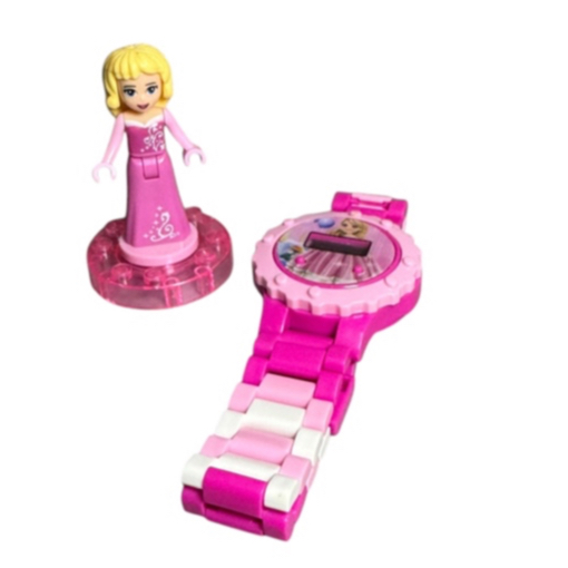 Brinquedo Relogio Princesa RL02 Digital  Com Boneco Montável Presente Criança em Oferta na Shopee