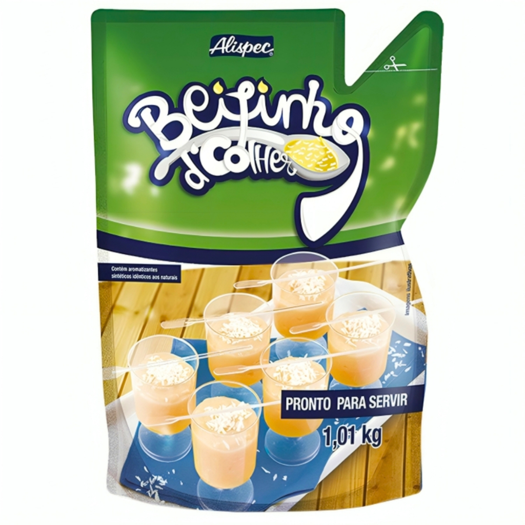 Beijinho De Colher 1,01kg Alispec em Oferta na Shopee