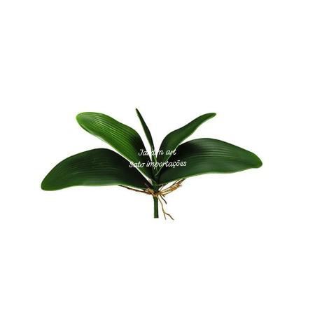 3 Folhagens Artificial de Orquídea Catleya - Perfeita para Decorações Sofisticadas