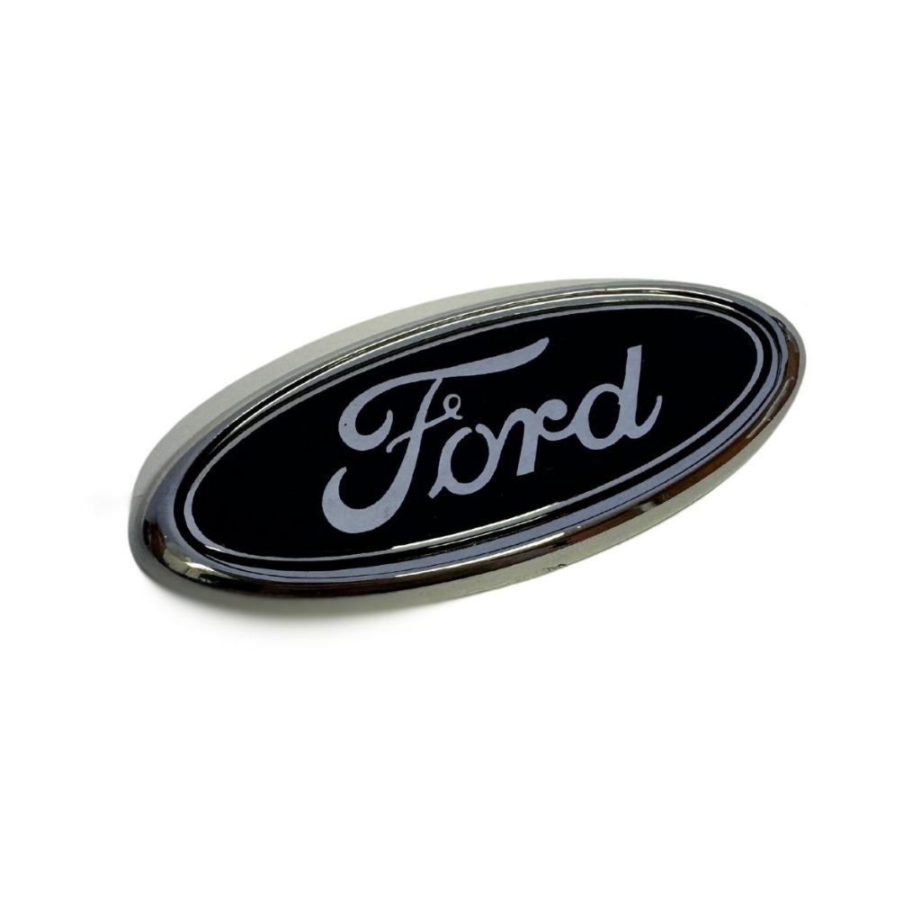 Emblema logo Ford Oval para Grade com encaixe Carros ford 97 a 03 (linha zetec moderna)  89x36x7mm em Oferta na Shopee