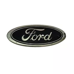 Emblema Logo para Grade Frontal Caminhao Pickup Ford Oval Grande Medida 183x71x9mm