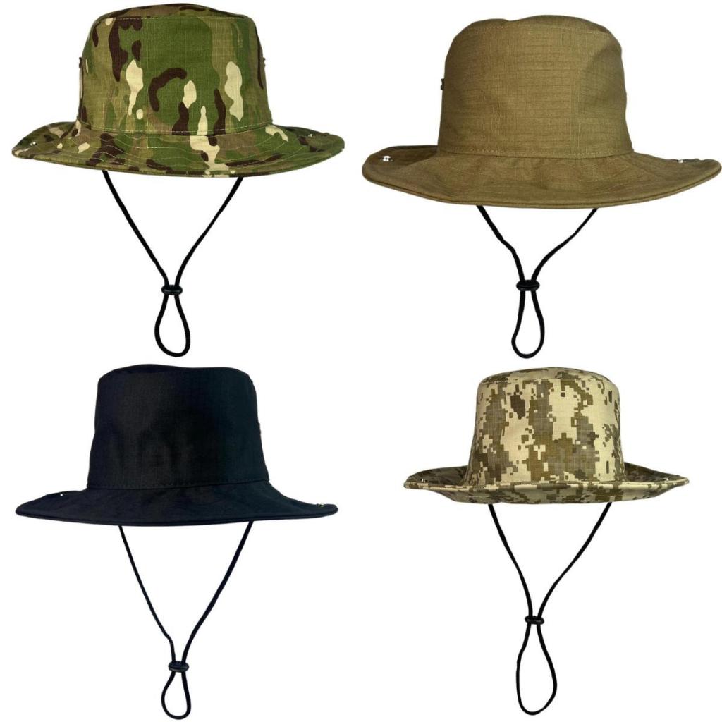 Chápeu Boonie Hat Militar Australiano Camuflado Pescador Caçador Escoteiro Safari Tático Caça Pesca