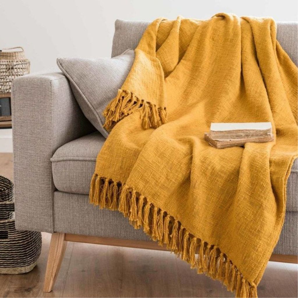 Manta Para Sofá Luxuosa Grande 2,10X1,20 Capa De Sofá Protetora Decorativa